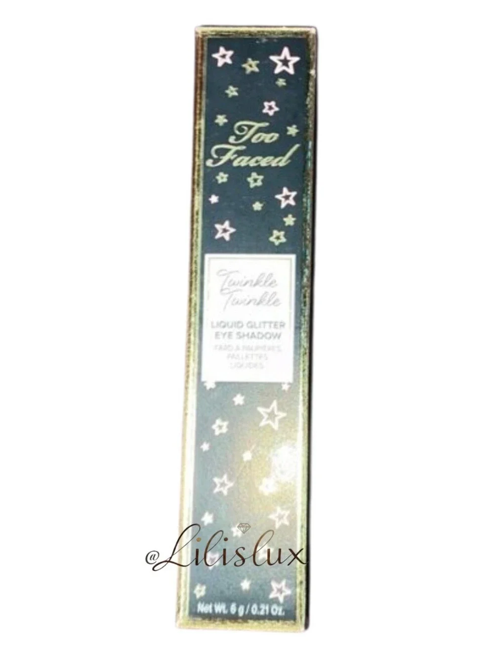 Too Faced Twinkle Twinkle Liquid Glitter Eyeshadow NIB Discontinued Candied Rose